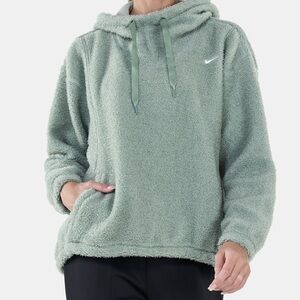 Nike Women's Sage Green Fleece Hoodie